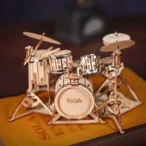 Batterie 3D Puzzle Holz