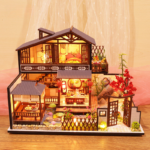 Der Bambusgarten Miniatur Haus