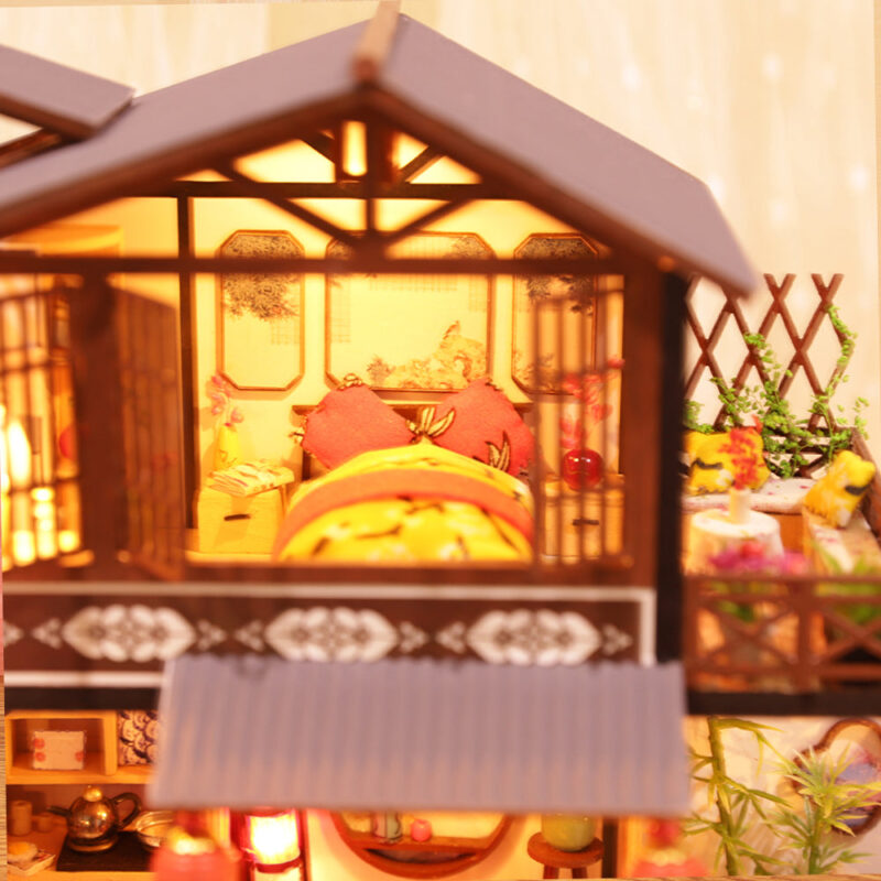 Der Bambusgarten Miniatur Haus – Bild 6