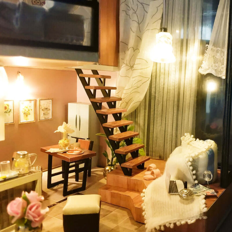 Der Miniatur Haus Sitzstange – Bild 3