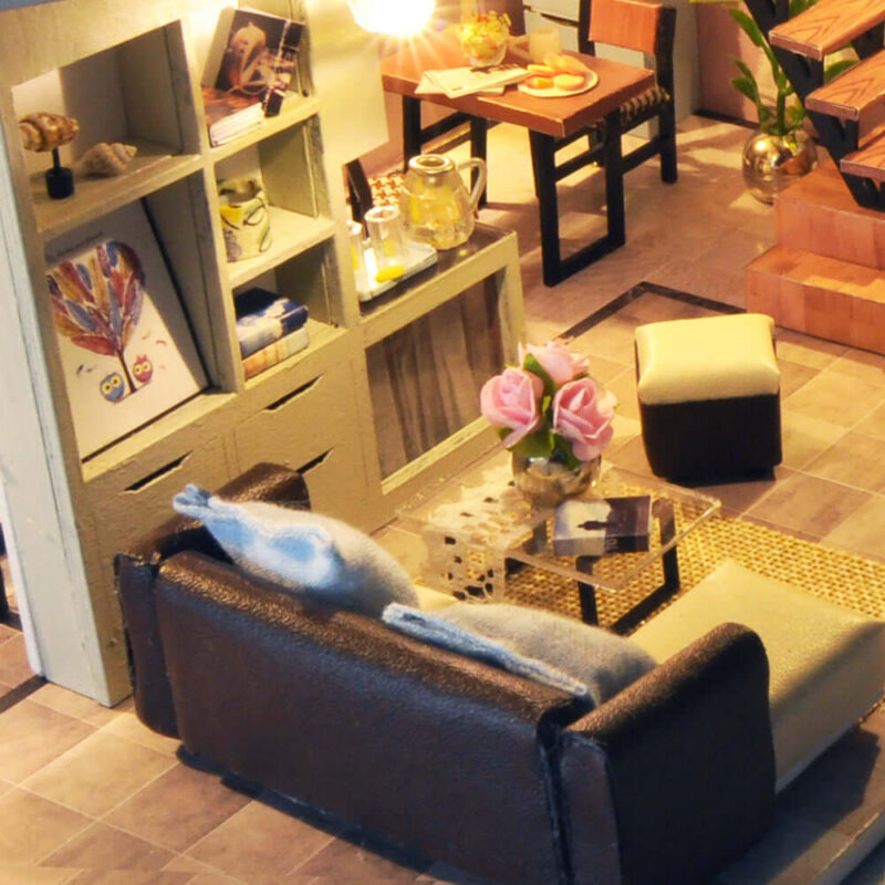 Der Miniatur Haus Sitzstange – Bild 2