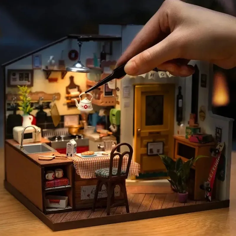 Die Feinschmecker-Kate Miniatur Haus – Bild 2