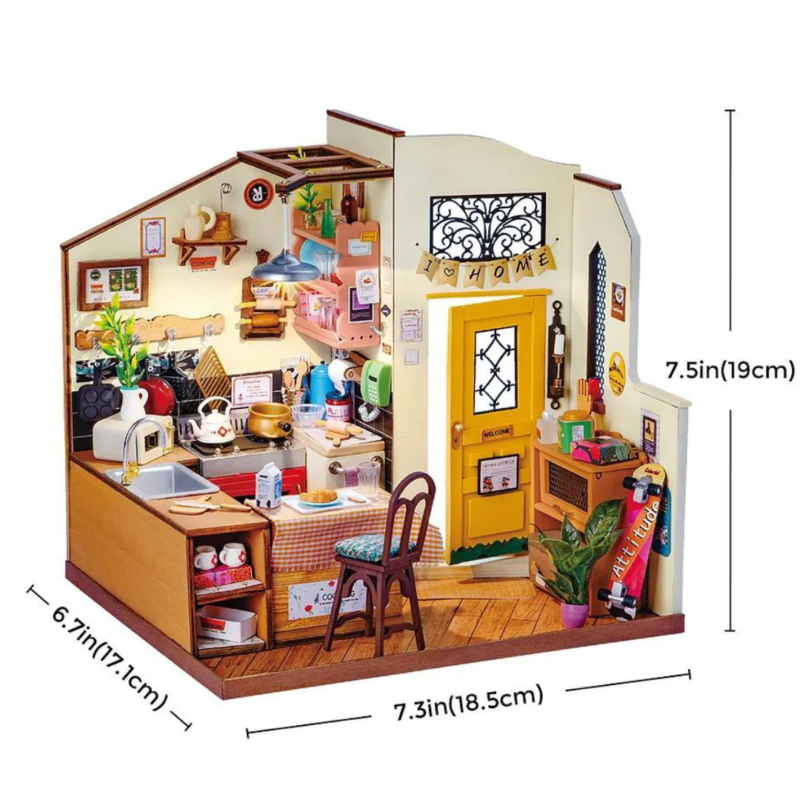Die Feinschmecker-Kate Miniatur Haus – Bild 5