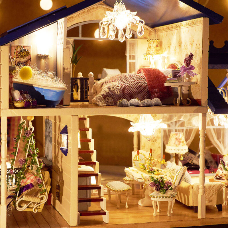 Domaine Lavendel Miniatur Haus – Bild 5