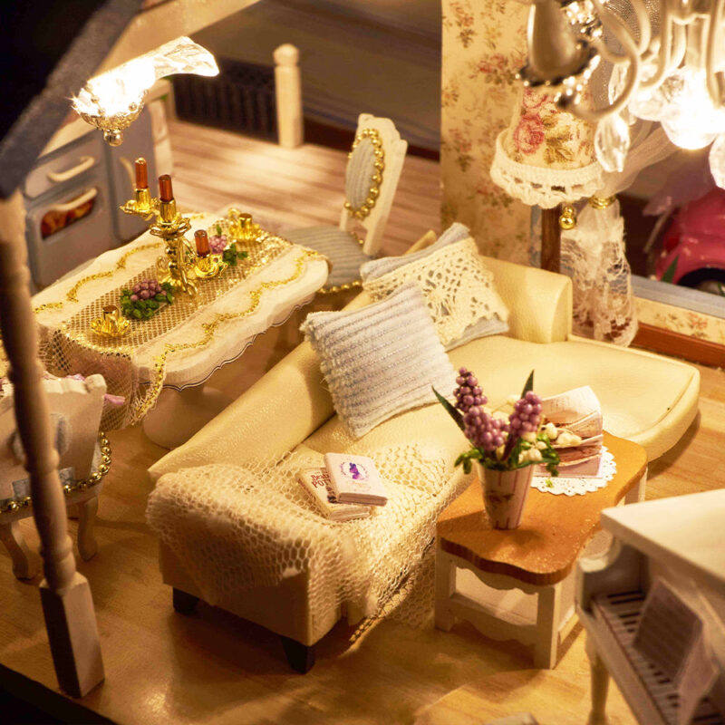 Domaine Lavendel Miniatur Haus – Bild 3