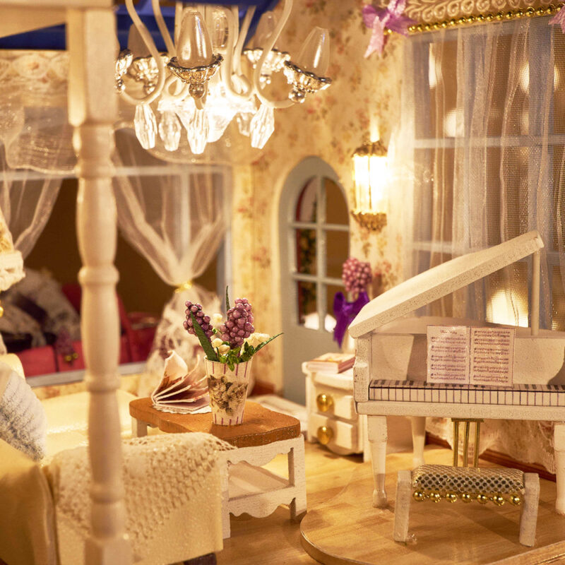Domaine Lavendel Miniatur Haus – Bild 2