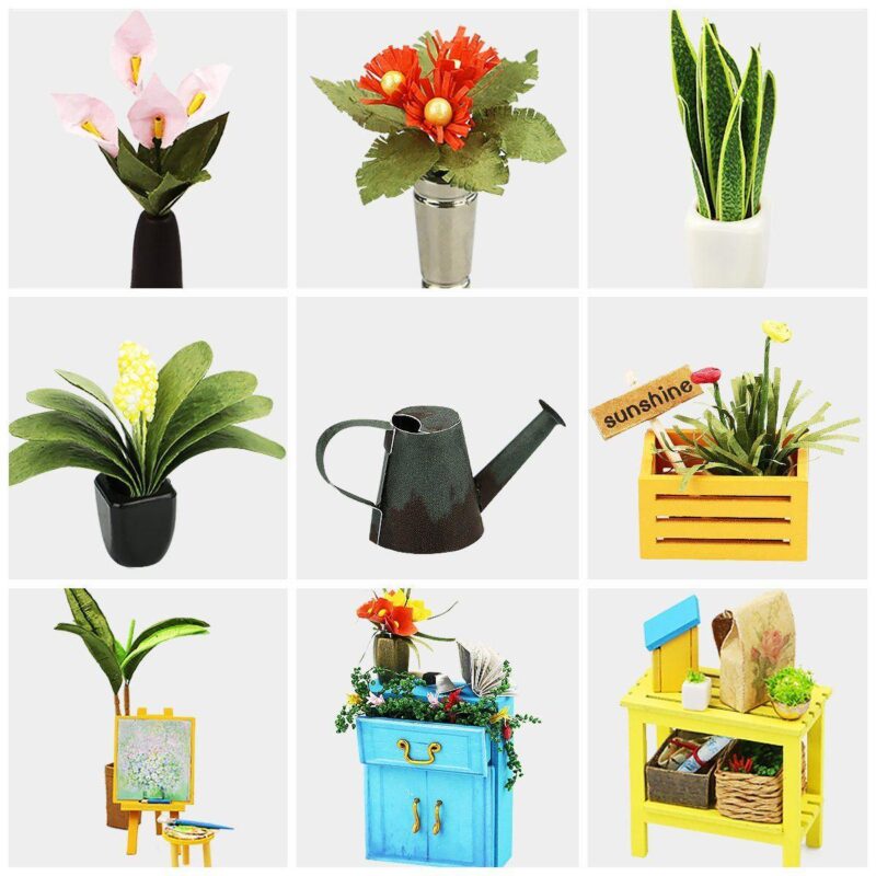 Garten Eden Miniatur Haus – Bild 8