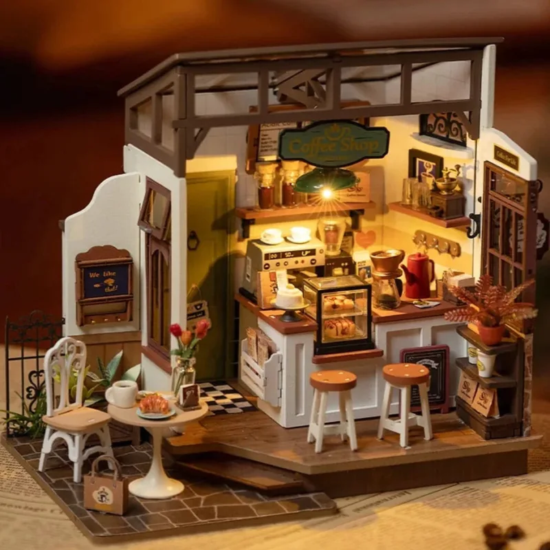 Im Café Kuschel Miniatur Haus