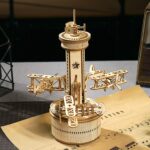 Kontrollturm 3D Puzzle Holz