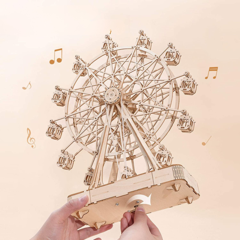 London Eye 3D Puzzle Holz – Bild 2