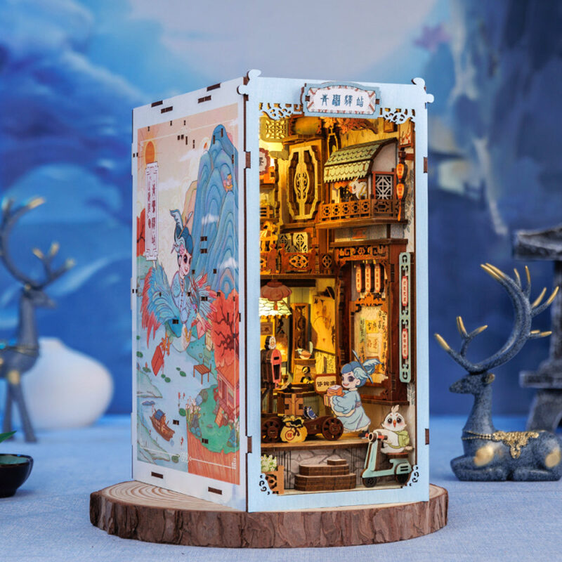 Phönix Blau Zuflucht Book Nook – Bild 2