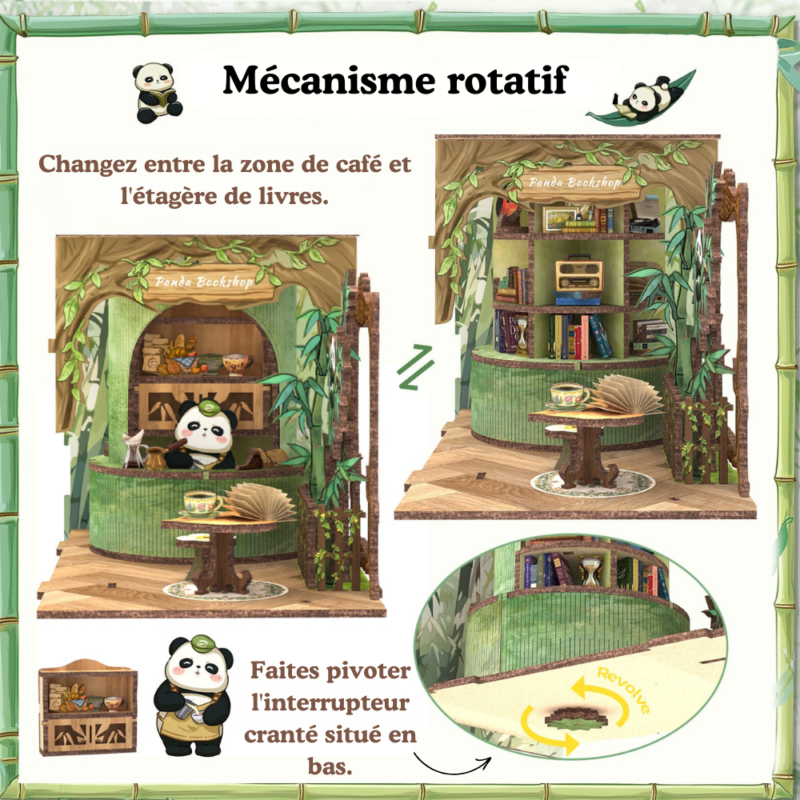 Refugium der Pandas Book Nook – Bild 4