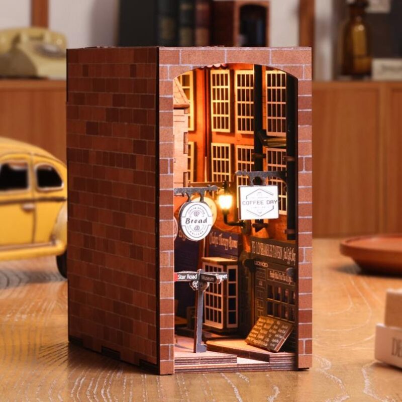Romantische Gasse Book Nook – Bild 3