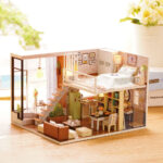 Sanfte Ausstrahlung Miniatur Haus