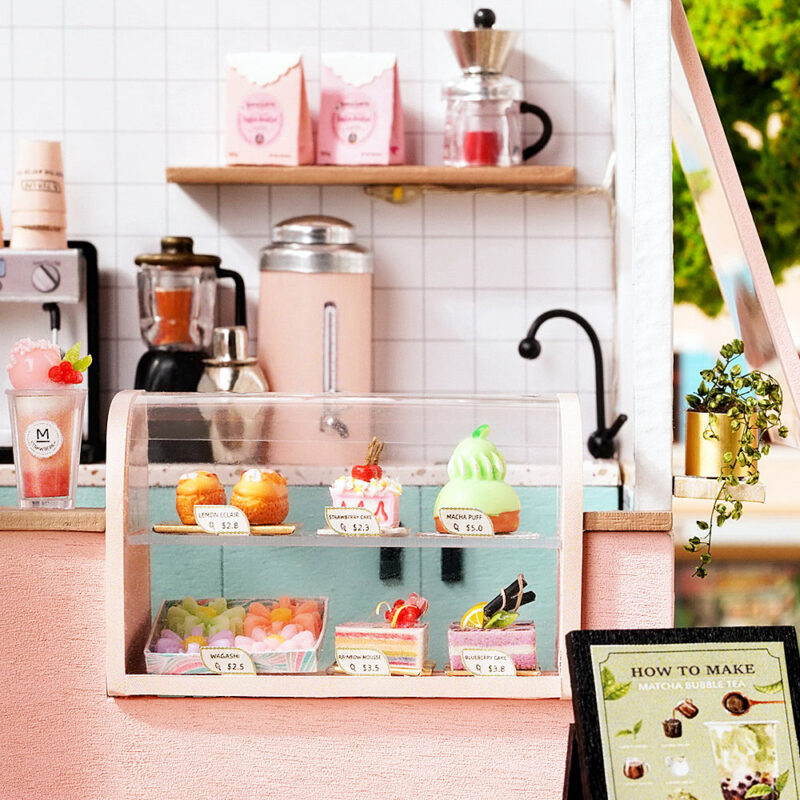 Sanfte Pause Miniatur Haus – Bild 3