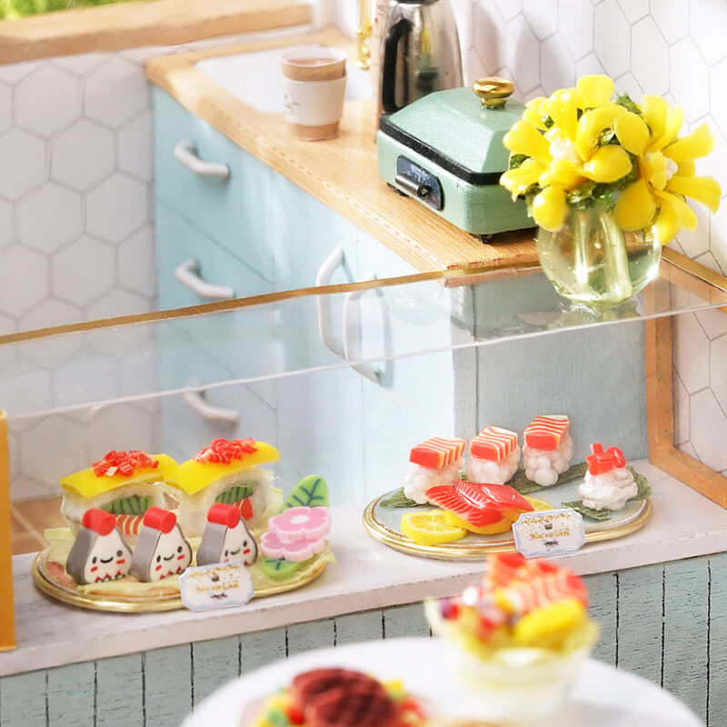 Sanfte Pause Miniatur Haus – Bild 9