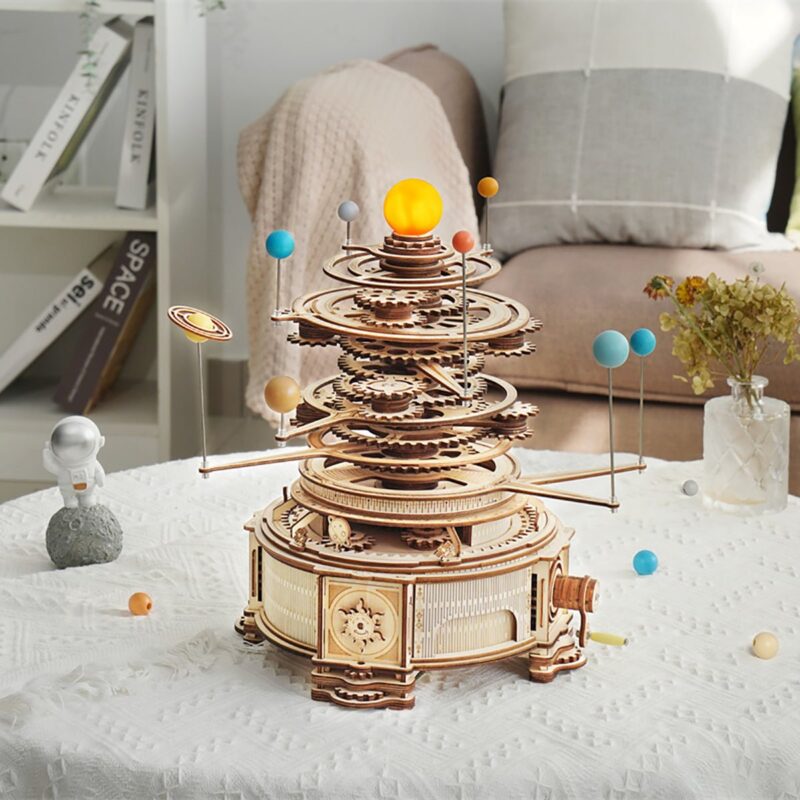 Sonnensystem 3D Puzzle Holz