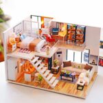 Villa Belle Époque Miniatur Haus