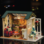 Weihnachtsmanns Rückzugsort Miniatur Haus